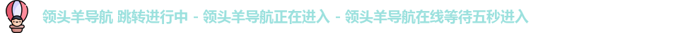 领头羊导航 跳转进行中